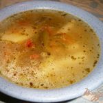Cуп со стручковой фасолью
