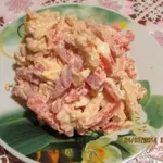 Салат с сухариками