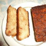 Сладкий картофельный пирог с яблоками