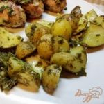 Молодой картофель в кислом соусе