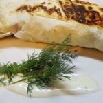 Шаурма с лимонным соусом