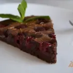 Брауни с вишнями