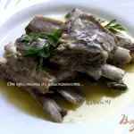Бараньи ребрышки с яичным желтком и лимоном (в мультиварке)