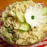 Салат из рыбной консервы