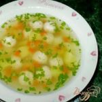 Диетический суп с фрикадельками