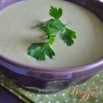 Крем-суп из брокколи с нутом