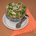 Салат с вареным балыком
