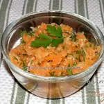 Салат из дайкона и моркови