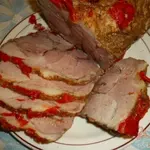 Свинина запеченная с болгарским перцем