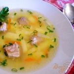 Суп картофельный с кукурузной крупой
