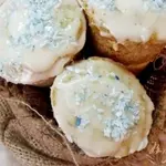 Кокосовые кексы с кремом