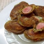 Сосиски в чесночном кляре