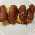Сосиски запеченные