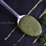 Лимонно-шпинатный соус