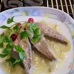 Печень в сметане с луком
