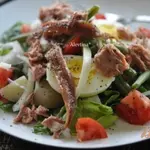 Здоровый салат Нисуаз-Niçoise