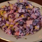 Салат из красной капусты