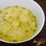 Суп с рыбной икрой