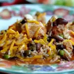 Запеканка куриная с сальсой