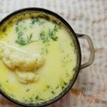 Сливочный суп с цветной капустой