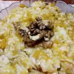Медовый рис с тыквой и орехами