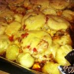 Свинина с ананасом в духовке.