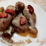 Курица в клубничном маринаде