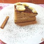 Пирог с банановым кремом