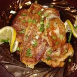 Морской окунь в кляре
