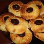 Печеные сырники с шоколадом