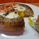 Пицца в бублике