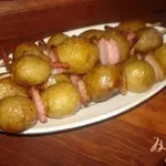 Картофельные шашлычки