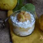 Молочный рис с карамелизированными фруктами