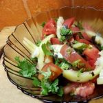Салат с кинзой