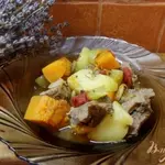 Рагу мясное с тыквой