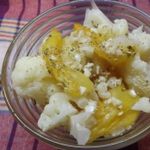 Салат с цветной капустой и болгарским перцем