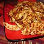 Курочка на гриле с горчицей