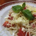 Паста с сырным ассотри