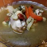 Грибной суп с курицей