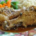 Карамельные куриные ножки