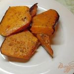 Тыква запеченная с травами