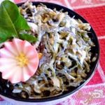 Морская капуста с мидиями