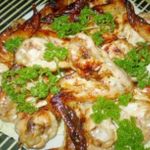 Куриные крылья на кефире