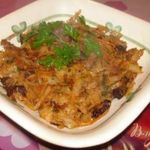 Тушеная капуста с черносливом