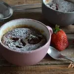 Творожная запеканка с клубникой