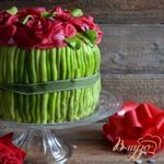 Торт Розовый букет