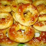 Бублики с кунжутом