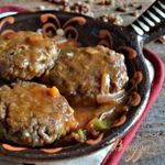 Гречаники с овощным соусом