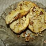 Песочное печенье с грецким орехом и медом