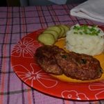 Котлеты с начинкой из брынзы